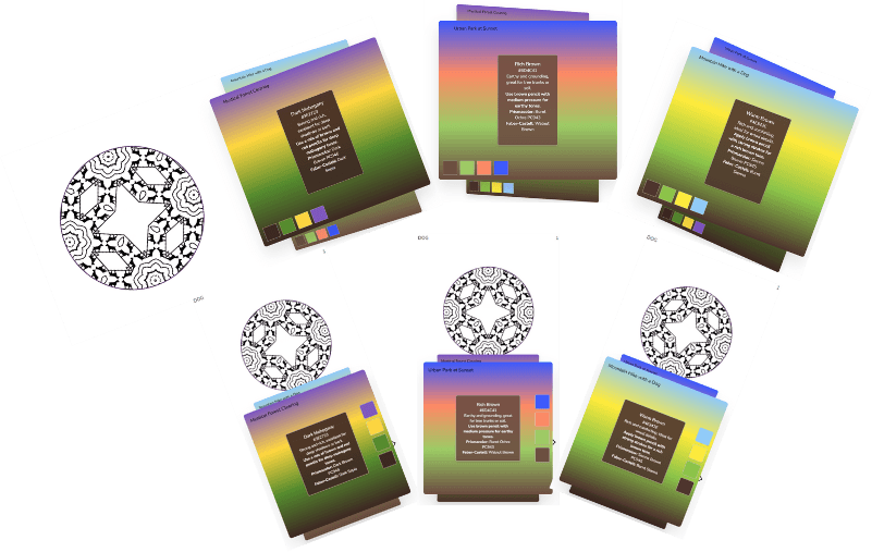 4 week experience palettes preview
